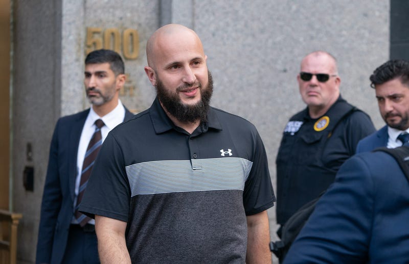 Mohamed Bahi leaves Manhattan Federal Court on Oct. 8, 2024