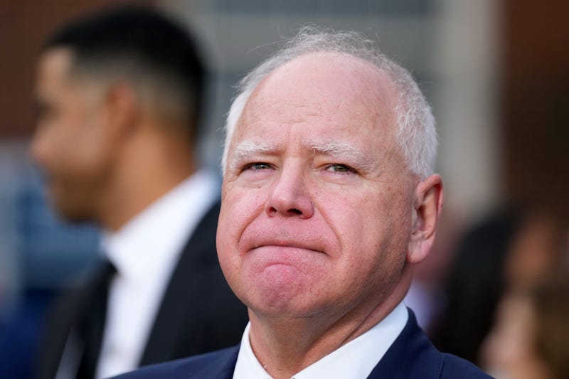 Minnesota Governor Tim Walz is not running for the United States Senate now occupied by Sen. Tina Smith (DFL). 
