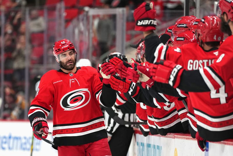 Carolina celebrates goal