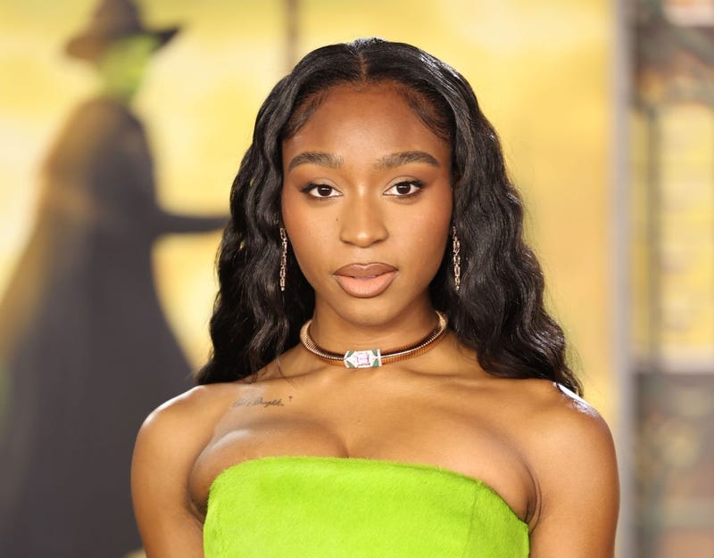 Normani attends the Los Angeles premiere of Universal Pictures "Wicked" at Dorothy Chandler Pavilion on November 09, 2024