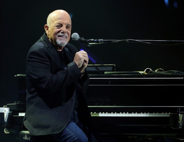 Billy Joel performs at Allegiant Stadium on November 09, 2024 in Las Vegas, Nevada