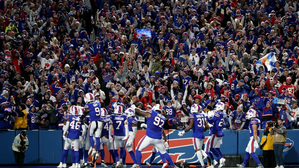 Bills fans ecstatic following win to end Chiefs' unbeaten season