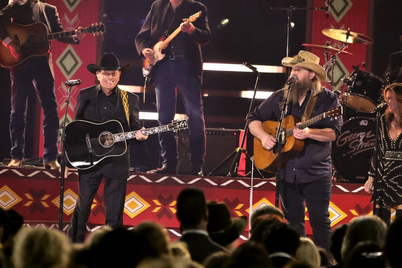 George Strait and Chris Stapleton