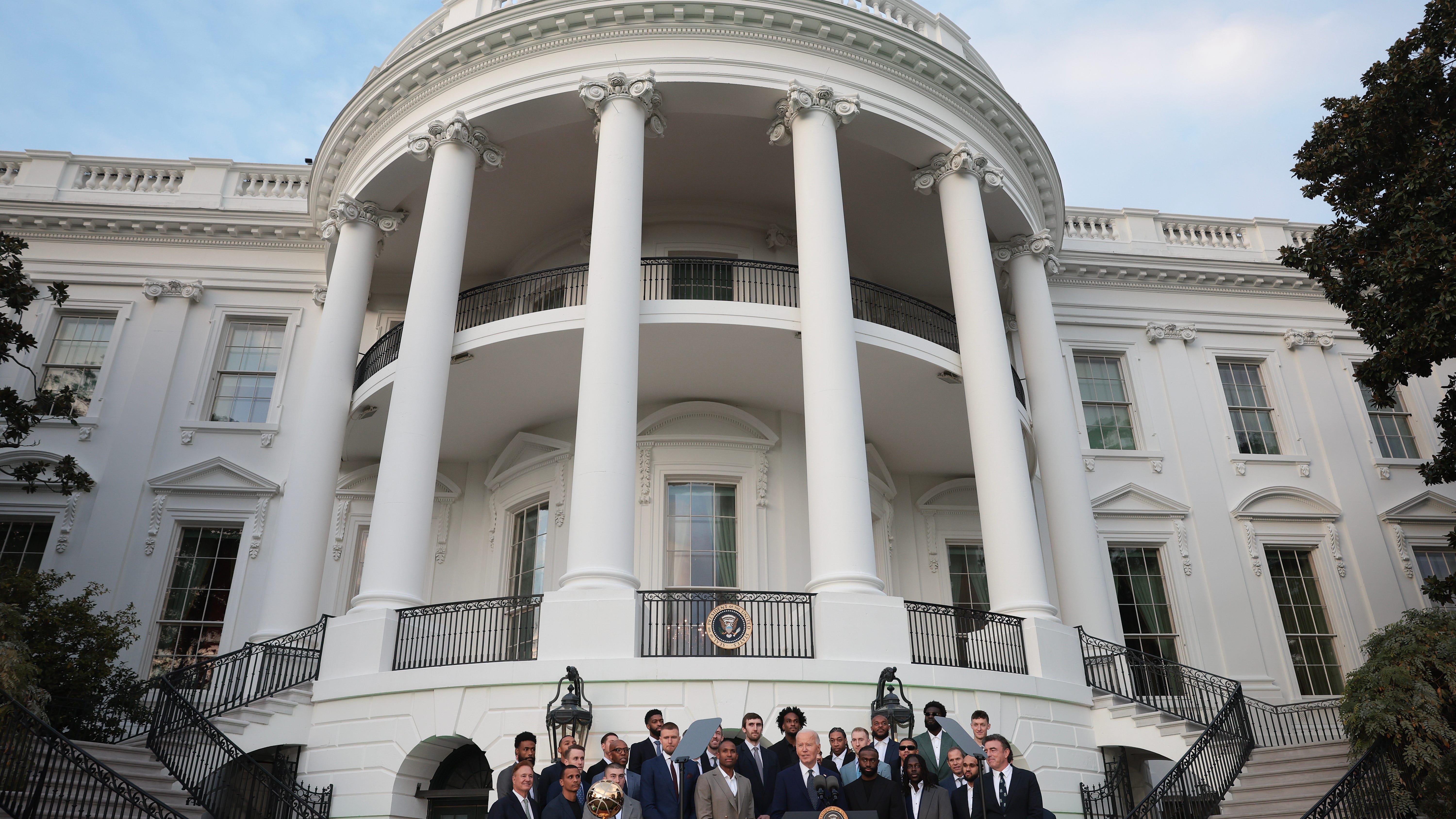 Inside the Celtics' White House visit