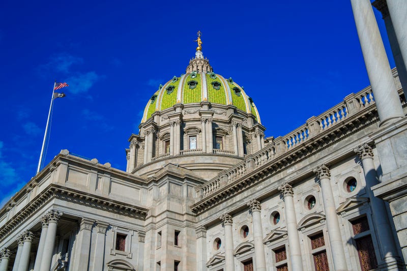 Pennsylvania State Capitol Building in Harrisburg