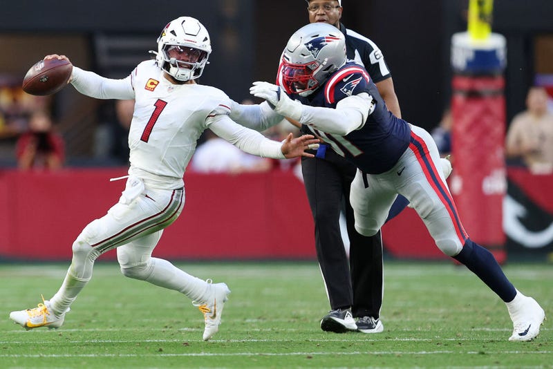 Kyler Murray and Deatrich Wise Jr.
