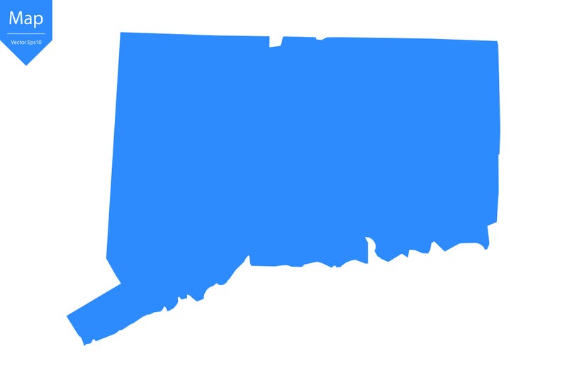 Map of Connecticut
