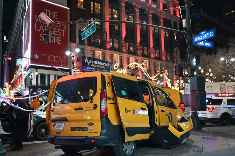 The driver hit a half-dozen pedestrians outside the Macy's flagship store at Herald Square on Dec. 25, 2024