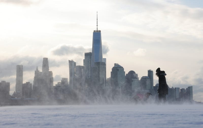 An Arctic air mass has engulfed the New York City area and will stick around through the weekend