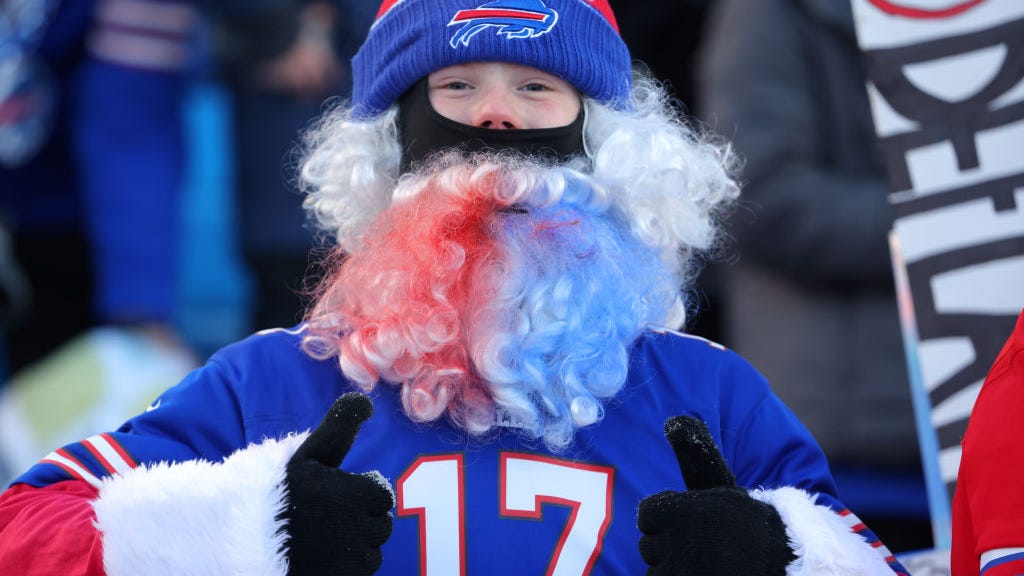 PHOTOS: Frosty the Bills fans!