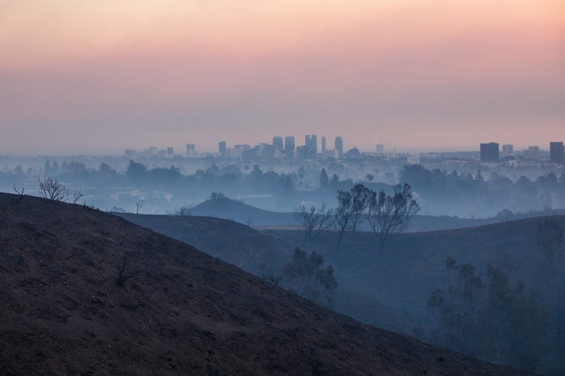 Smoke from wildfires