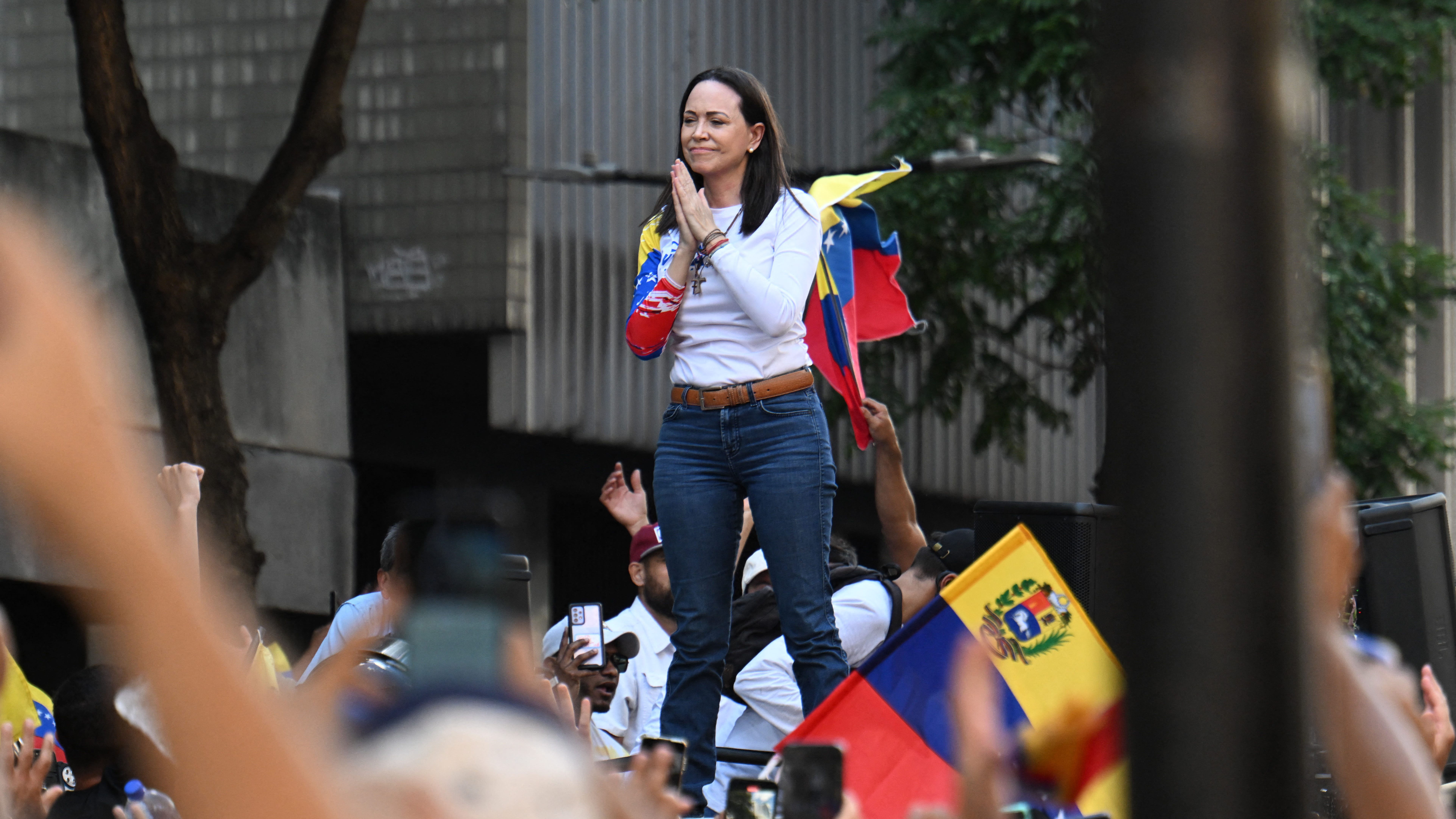 María Corina Machado es secuestrada por fuerzas de seguridad del régimen
