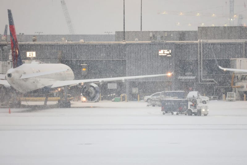 The big snowstorm in New York City and along much of the East Coast is causing its share of flight cancellations and delays, even here in Minneapolis-St. Paul. 