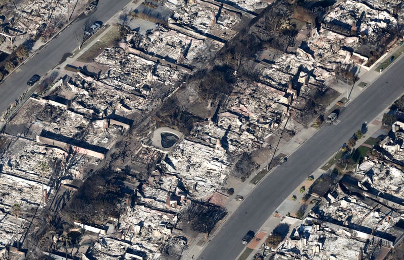 Wildfires ruins