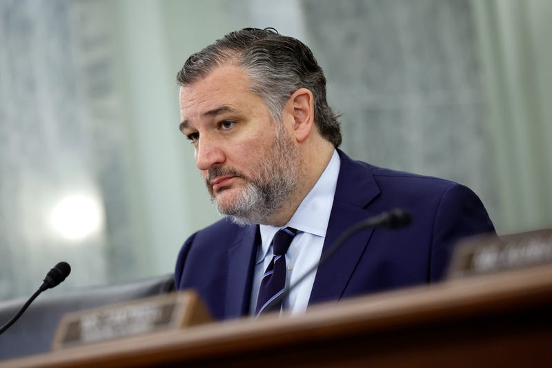 U.S. Sen Ted Cruz (R-TX), Chair of the Senate Commerce, Science, and Transportation Committee, presides over a hearing in the Russell Senate Office Building on Jan. 28, 2025 in Washington, DC.