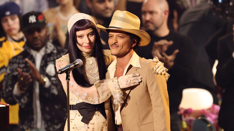 Lady Gaga and Bruno Mars