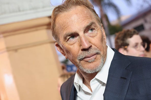 Kevin Costner attends the 40th Annual Santa Barbara International Film Festival: US Premiere Of "Horizon: An American Saga- Chapter 2" at The Arlington Theatre on February 07, 2025 in Santa Barbara, California. (Photo by Robin L Marshall/Getty Images)