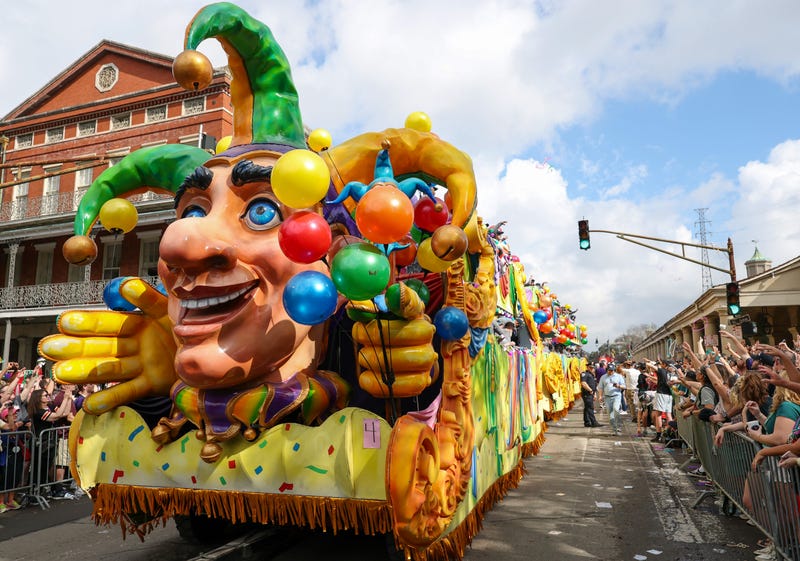 Mardi Gras parade float 