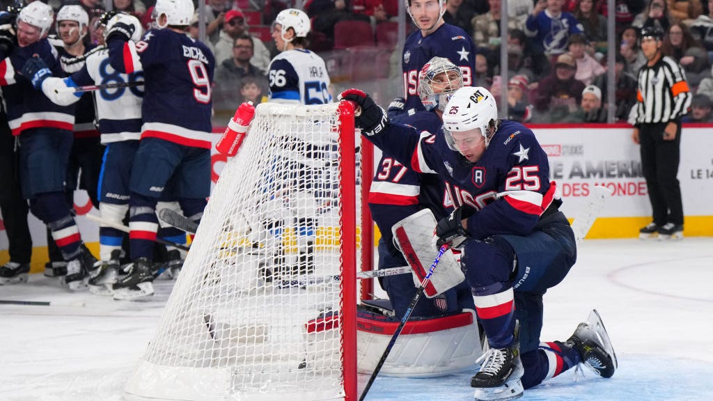 Charlie McAvoy ruled out for USA-Canada 4 Nations final