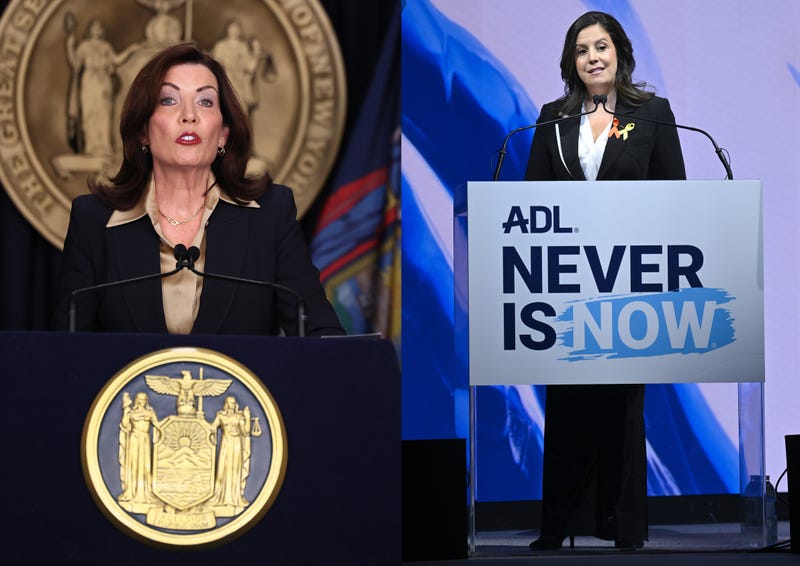 Kathy Hochul and Elise Stefanik