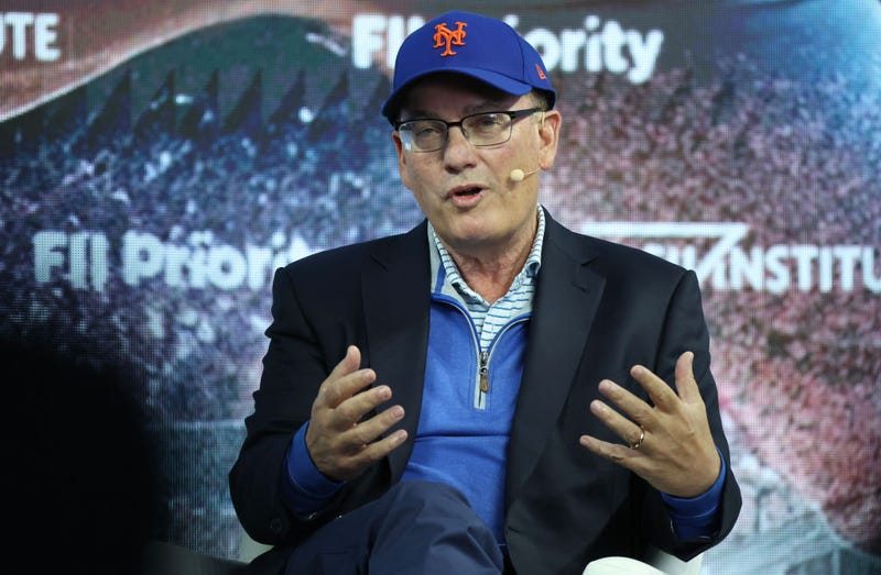 Steve Cohen, Chairman & CEO, Point72; Chairman & CEO, New York Mets, speaks during the third day of the FII PRIORITY Summit held at the Faena Hotel on Feb. 21, 2025 in Miami Beach, Florida.