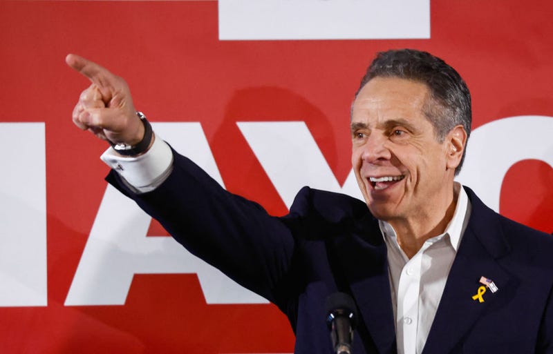 New York City mayoral candidate Andrew Cuomo attends an event at New York City Council of Carpenters in New York on March 2, 2025.