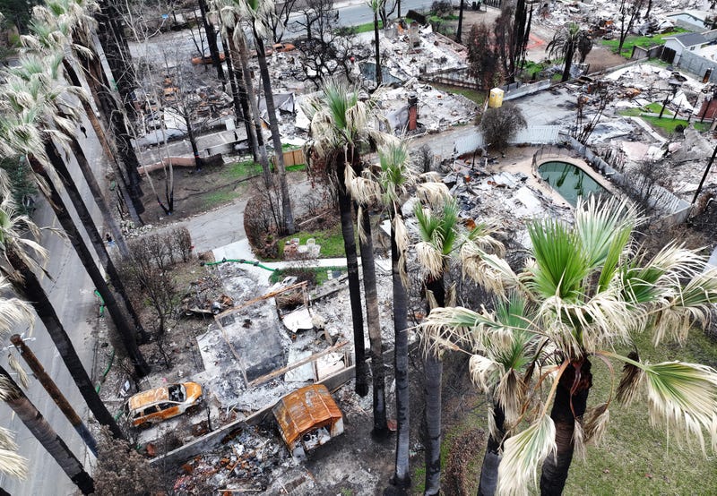 burned homes