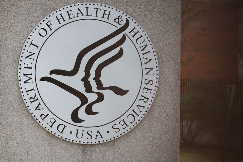 A sign in front of the Centers for Medicare & Medicaid Services building on March 19, 2025 in Woodlawn, Maryland. 
