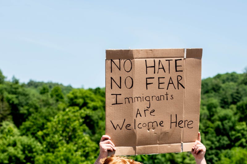 Students walked out of class Thursday at Forney High School and North Forney High School to protest a national immigration crackdown and actions by U.S. Immigration and Customs Enforcement 
