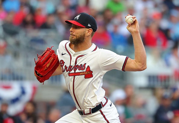 Chris Sale's velocity raising concerns in Braves Country