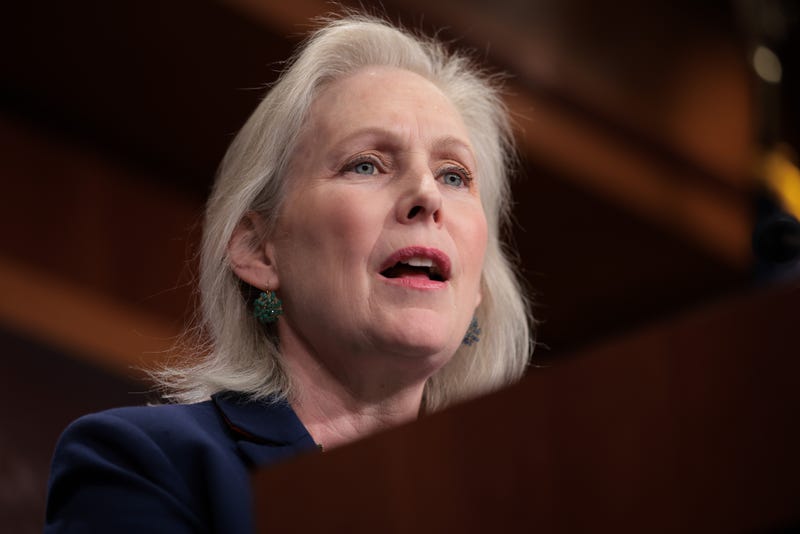 Senator Kirsten Gillibrand expressing concerns about a new tariff against Canada threatened by President Trump. Among other things, she says the price of hockey equipment could go up even more. 