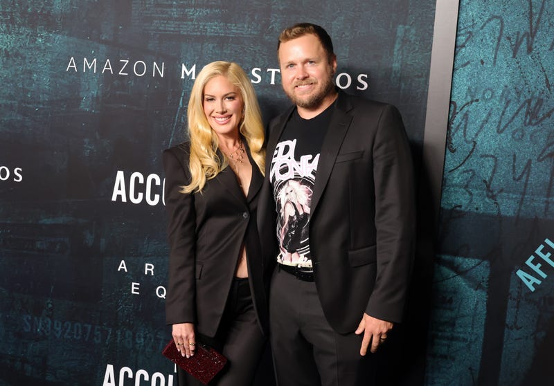 (L-R) Heidi Montag and Spencer Pratt attend the Los Angeles Premiere of Amazon MGM Studios "The Accountant 2" at TCL Chinese Theatre on April 16, 2025 in Hollywood, California. 