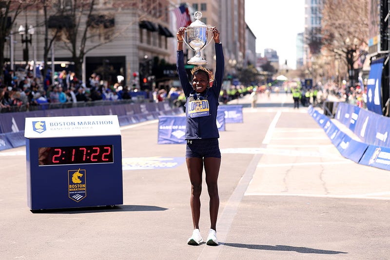 Boston Marathon/Sharon Lokedi
