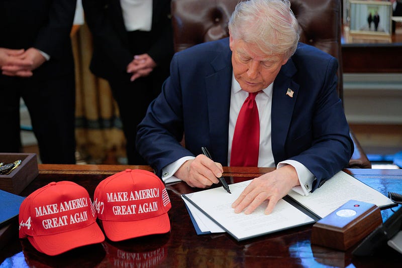New York was one of twelve states on Wednesday that sued the Trump administration over its tariff policies. 