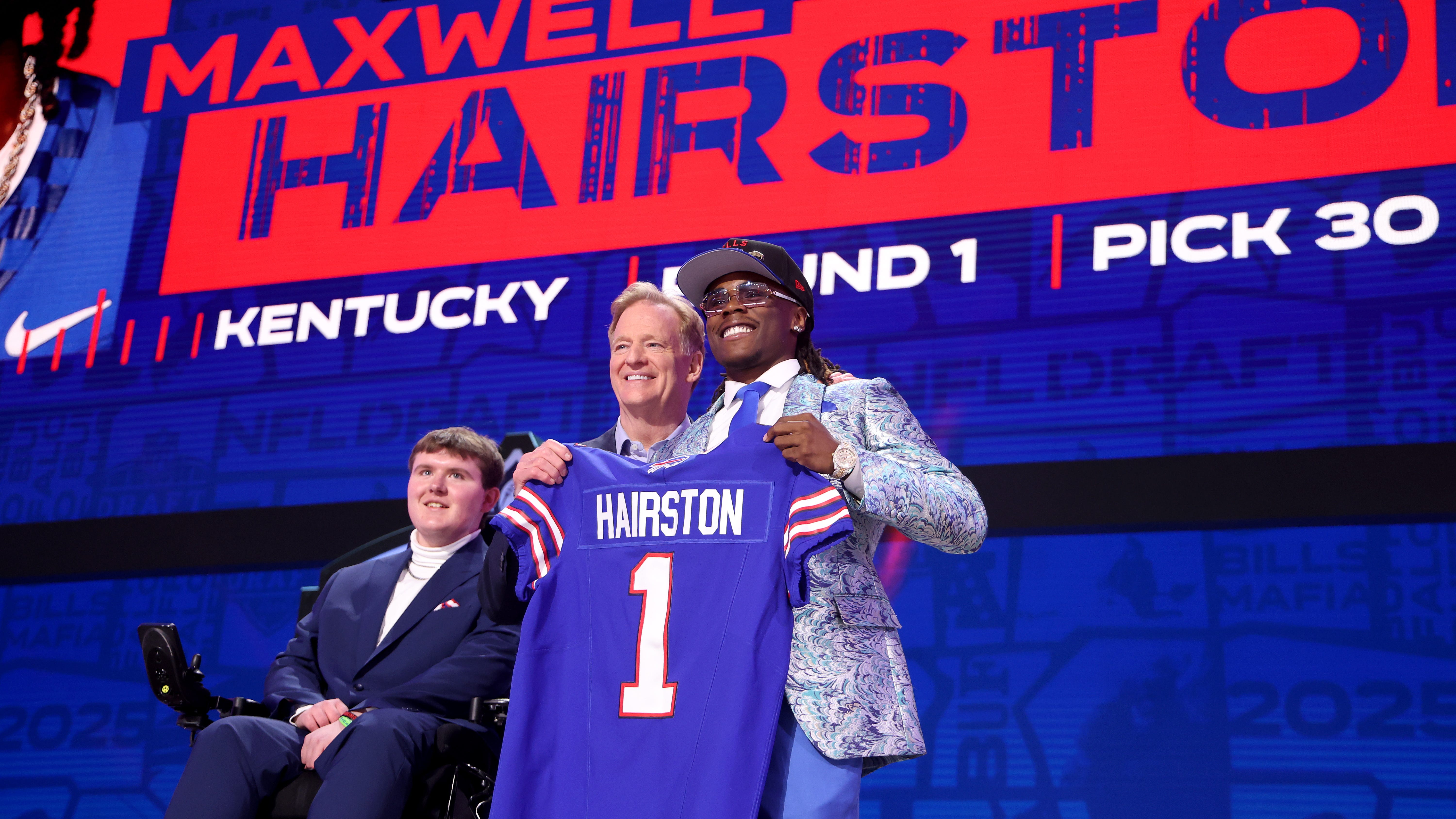 Bills select cornerback Maxwell Hairston with 30th overall pick in 2025 NFL Draft