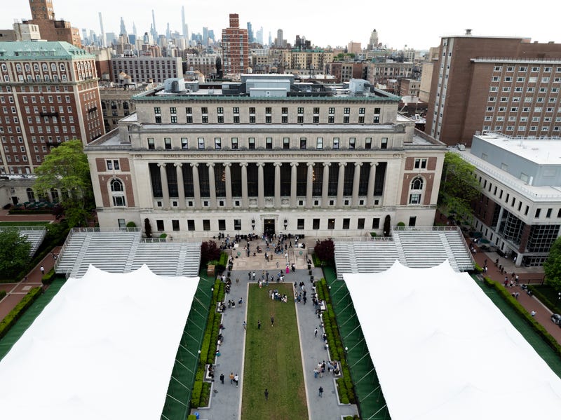A spokesperson for Columbia said the university is currently negotiating with the government about a resolution to those allegations