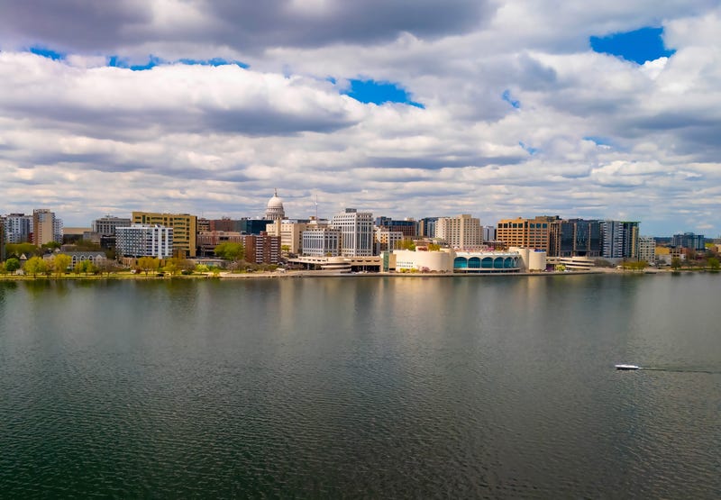 Lake Mendota is a sprawling, 15-square-mile body of water on Madison's west side. The state Capitol building and the University of Wisconsin-Madison are located on an isthmus that runs between it and Lake Monona, a 5-square-mile lake to the east.