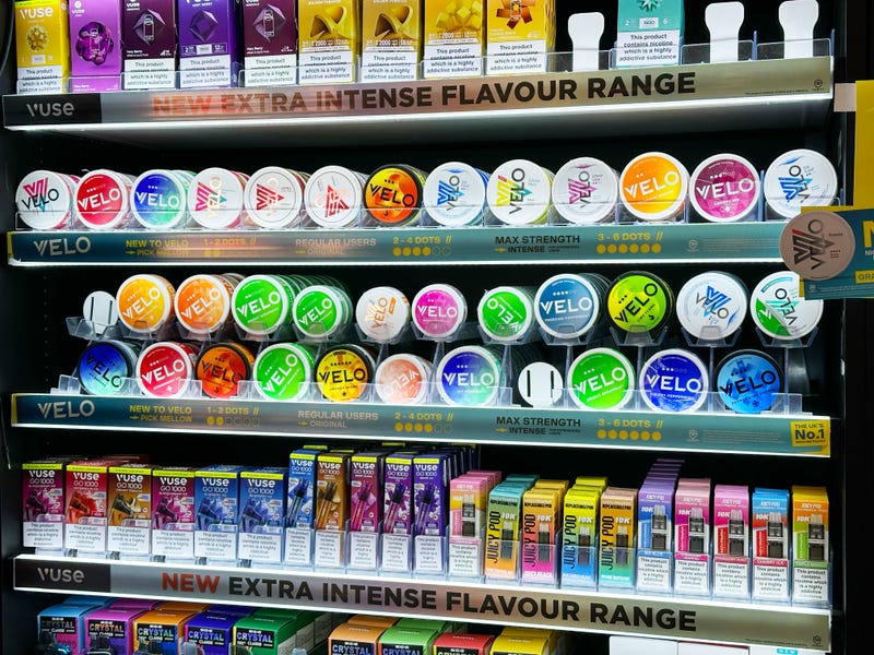 Some tech companies are now offering employees something with a considerably stronger kick: free nicotine pouches, dispensed from branded vending machines sitting right in the office.