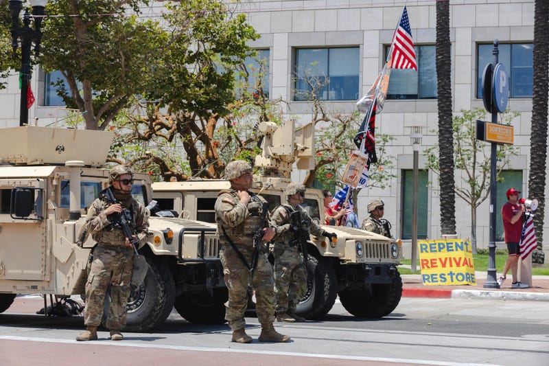 national guard troops