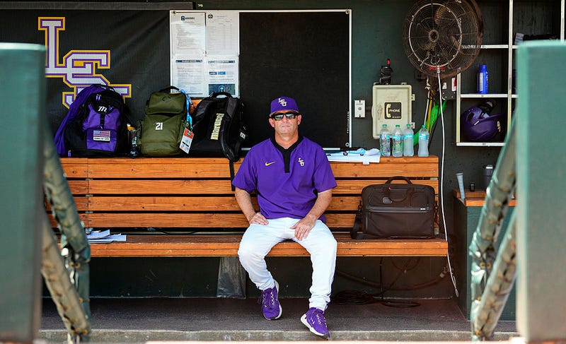 LSU baseball coach Jay Johnson