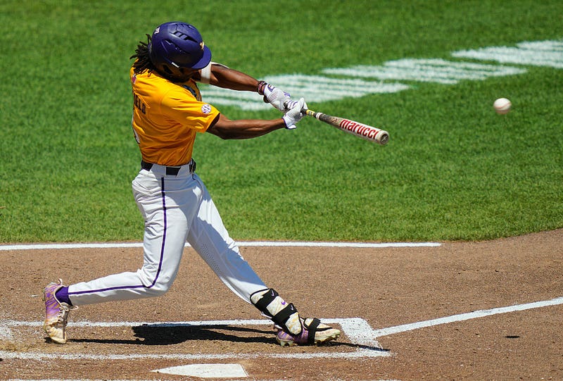 LSU baseball player Chris Stanfield