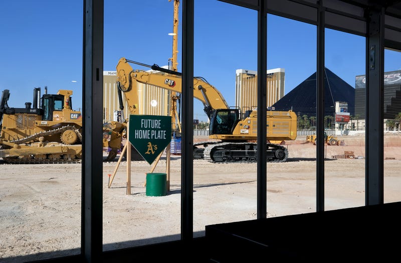 Groundbreaking begins for a new baseball stadium in Las Vegas on June 23rd, 2025.