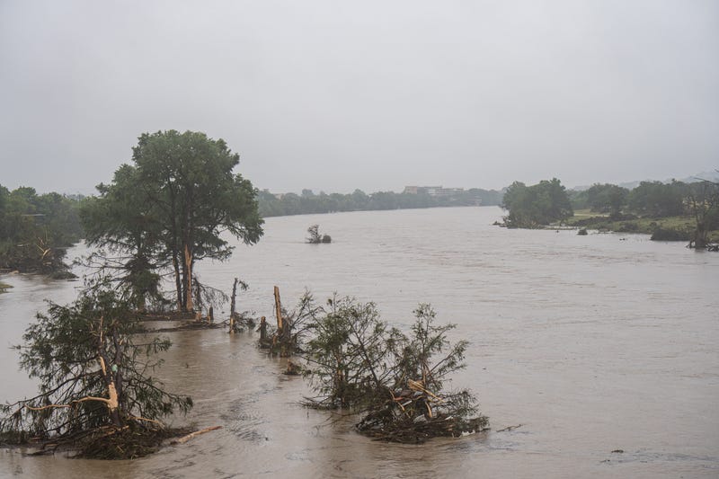 Flooding in Central Texas along Guadalupe River