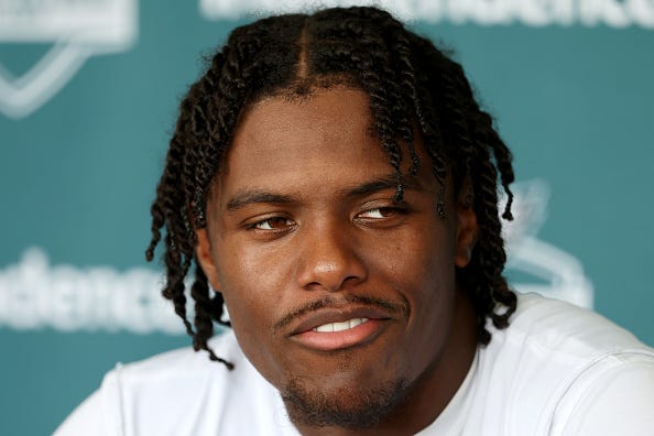 Falcons should expect a 'really nice year' from Jahan Dotson