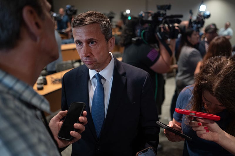 Ken Martin, the new chair of the Democratic National Committee, says he's bringing a bazooka to the fight against President Donald Trump and his Republican allies.