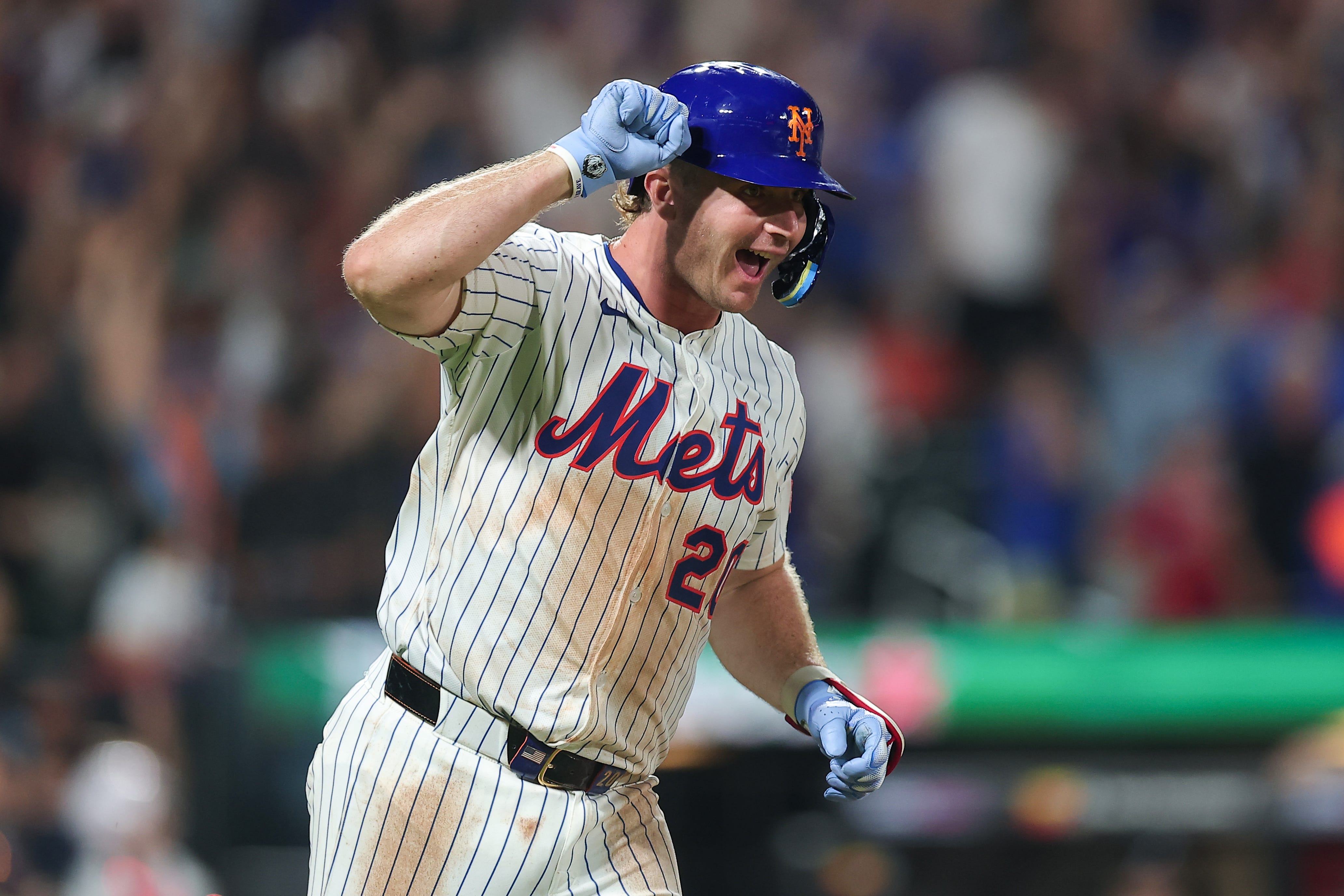 Pete Alonso discusses Mets future after breaking franchise home run record