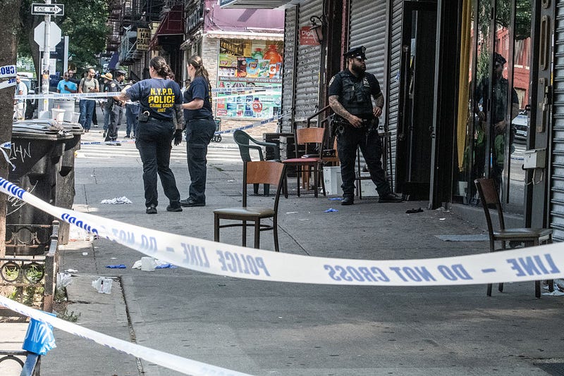 Fourteen people were shot, three of which died, in a mass shooting at a Brooklyn lounge early Sunday morning.