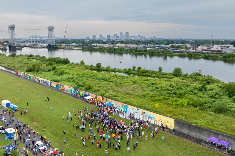 people gathering at festival