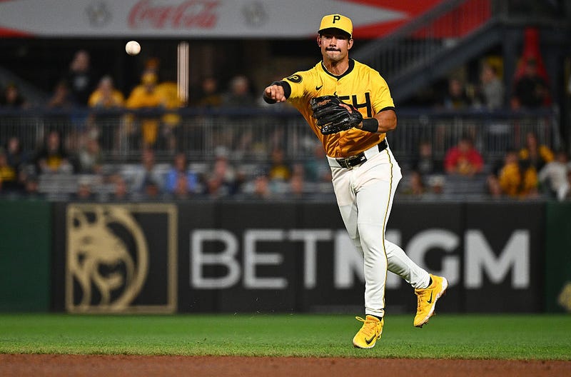 Nick Gonzales throw from shortstop