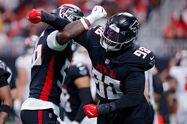 Falcons defense looks to take advantage of weakened Tennessee offensive line